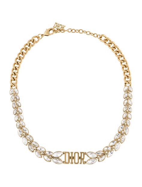 dior necklace sale|christian dior choker necklaces.